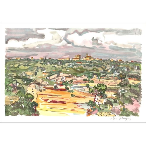Brayer yves lithographie - yves,