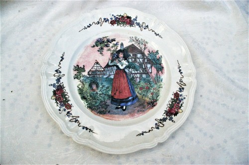 Plat rond faïence - rond, de