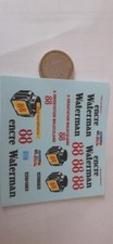 decals decalcomanie 1/43 encre waterman 88 sur citroen hy h type tour de france