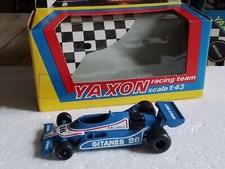 YAXON 1/43. JOUET ANCIEN. REF 0708. VOITURE DE COURSE LIGIER. J.LAFFITTE. BOITE