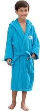 OM Peignoir à Capuche Brodé