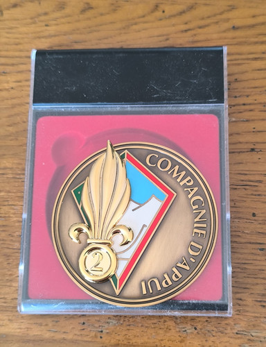 Médaille compagnie appui du - compagnie, d'appui