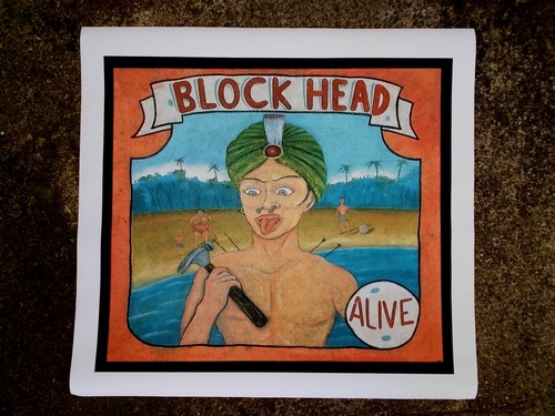 Block head affiche de - "block,