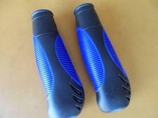 *New Pair Black & Blue Rubber