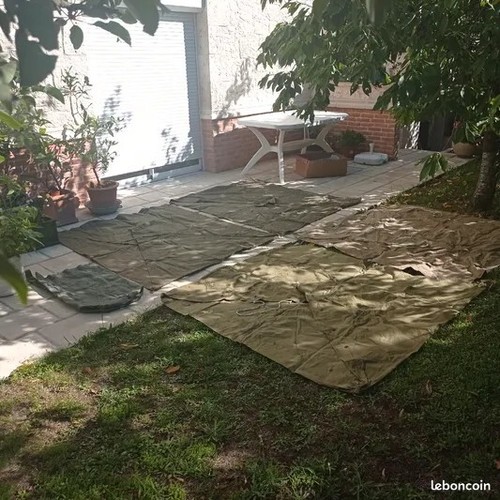 Lot tente besace militaire - lot,