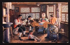 TRADE CARD SINGER SEWING MACHINE - SWITZERLAND - SUISSE - 213