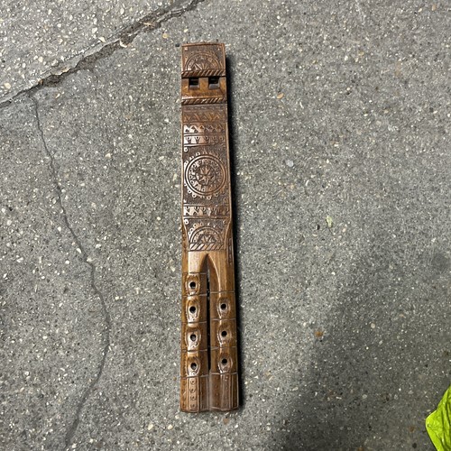 Flûte ancienne bois - bois, double
