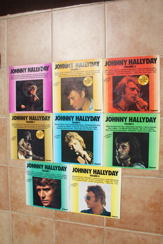 Johnny hallyday serie - hallyday,