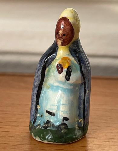 Fève ancienne santon - fève, crèche
