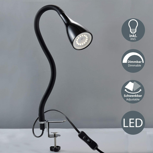 Lampe bureau flexible col - lampe, de