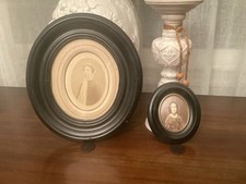 Lot de 2 Photos daguerréotypes artistiques anciennes cadre napoléonien  Napoleon