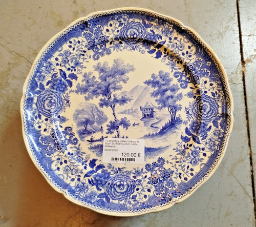 Assiettes plates villeroy - 12,