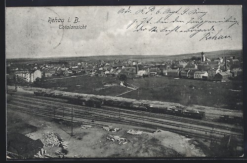 Carte postale rehau vue - carte,