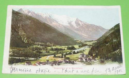 Cpa carte postale 1902 - postale,