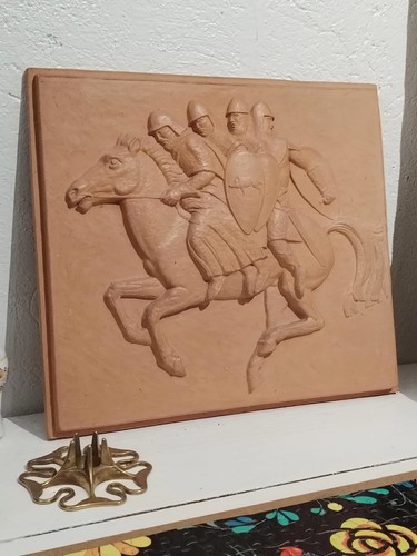 élie badré bas relief - Élie, badré,