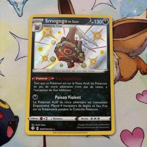 Carte pokémon smogogo - carte,