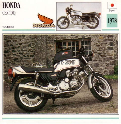 Fiche moto honda - :, cbx