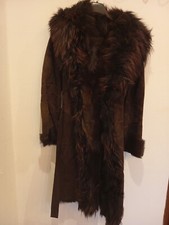 Manteau en Daim/ fourrure de chez Yves Salomon Paris