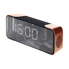 Réveil Bluetooth LED FM cuivre Adler AD 1190