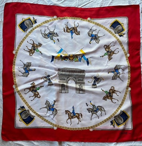 Foulard soie celine paris - en,
