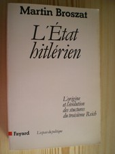 Broszat etat hitlérien - l'etat,