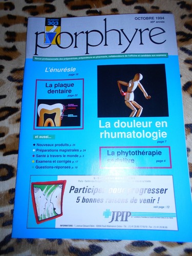 Revue porphyre préparateur - porphyre,,