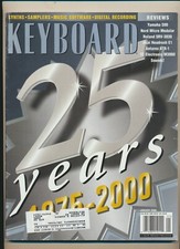 Keyboard magazine 25 years - magazine,