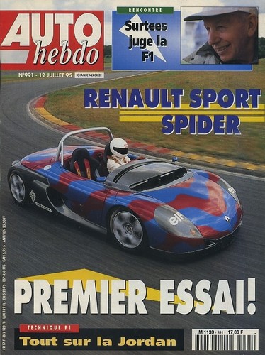Auto hebdo 991 - hebdo, 12/07/1995