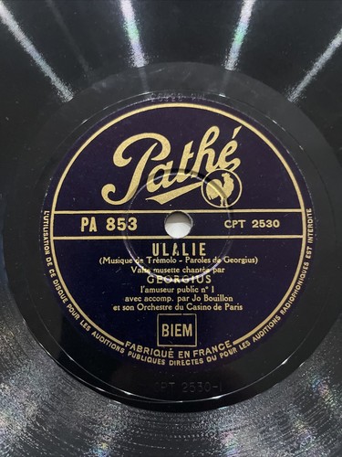 Rpm georgius ulalie tu - 78, rpm-