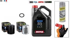 Kit Vidange Hiflofiltro 4L  Minerale 20w50  Harley Davidson Sportster 1984/2019