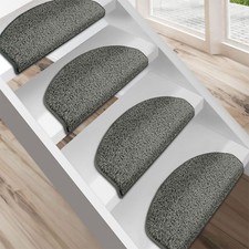 Barcelone Tapis de Marche / pour Escalier D'Escalier Gris Fabriqué en Allemagne