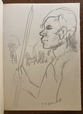 Joseph Kessel Le Lion lithographies de Mourlot avec dessin original signé 1972