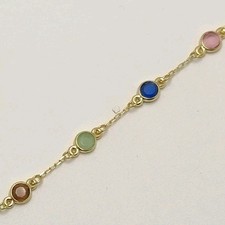 Bracelet Or 18K 750 MLS Avec