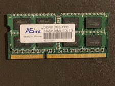 Lot 2×2GB DDR3 SO-DIMM