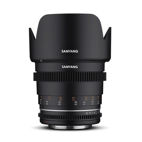 Samyang 50mm vdslr mk2 - mf, t1,5
