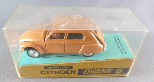 Minialuxe citroen dyane ocre - dyane, 6