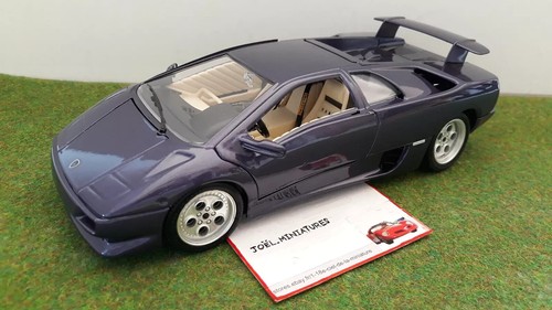 Lamborghini diablo 1990 bleu - lamborghini,