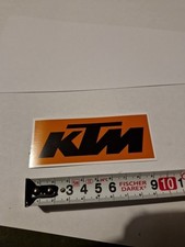 Stickers Autocollant Adhésif KTM L L 10 Cm H 4 Cm Monomere