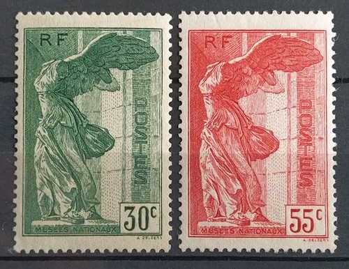 Timbres 354 355 victoire - 2, n°