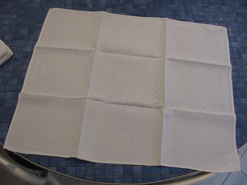 Nappe damassee blanche - et, 8