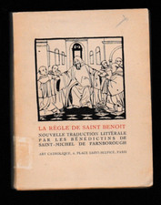 LA REGLE DE SAINT BENOIT -