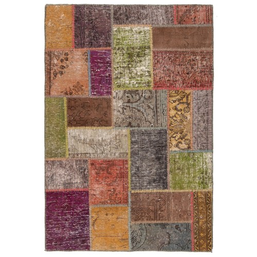 Tapis patchwork persan vintage - persan,