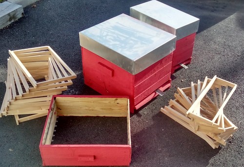 Lot ruche dadant cadres - lot, +