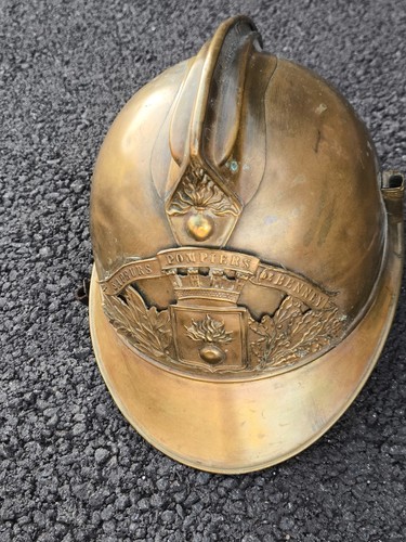 Casque sapeur pompier 1895 - casque,