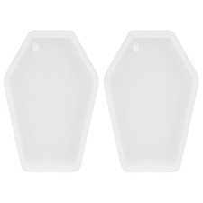  2 Pcs Moule Silicone Cercueil