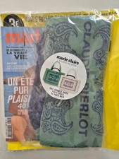 Magazine MARIE CLAIRE #840 septembre 2022 sac double anse Claudie Pierlot vert