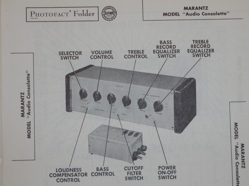Original sams photofact manual - photofact,