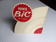 Pub Ecole Stylo Bic Présentoir Publicitaire – Pointe Bic coin arrondi – pour 12