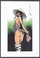 MICHETZ . EX-LIBRIS N&S 30 EXEMPLAIRES . PIN-UP ( YA132 )