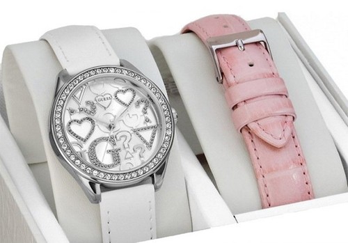 New guess white pink - new-guess, white+pink